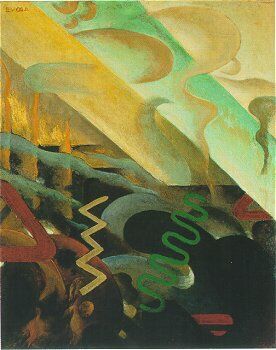 Юлиус Эвола. "Абстракция" (1920)
