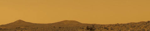 Марс, фотография с Марса, день
